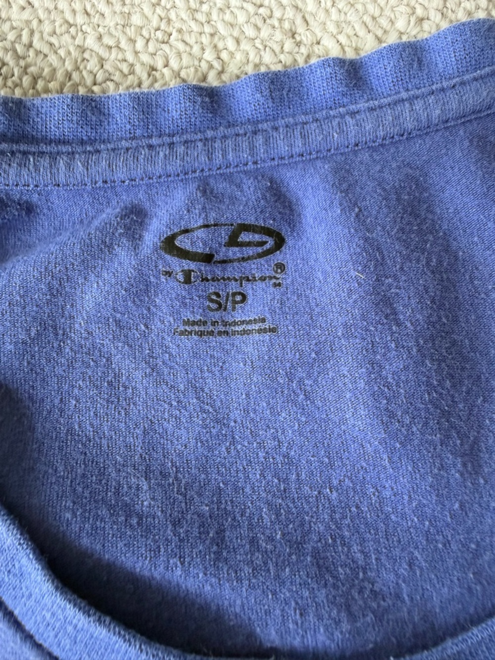 Champion Long Sleeve Scoop Neck Top Size Small - Picture 4 of 4